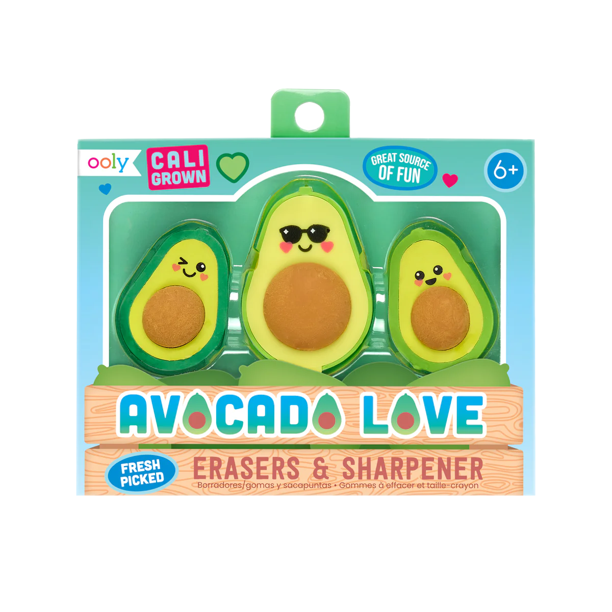 Borrador y Sacapuntas Avocado Love - Ooly