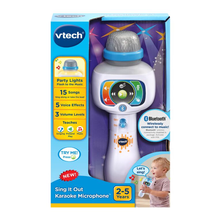 Microfono Con Sonido Sing It Out Karaoke - Vtech