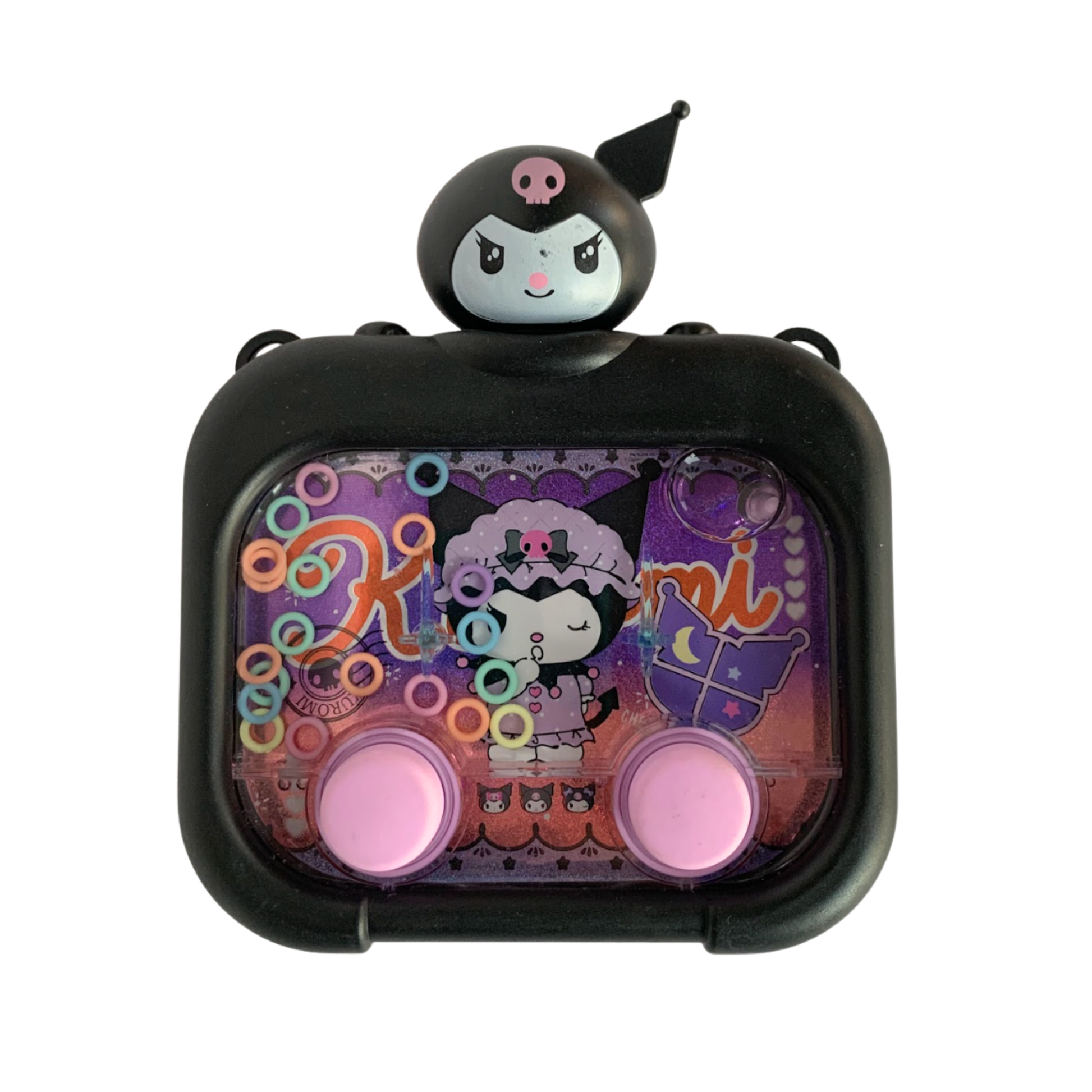 Juego de Aros Con Agua en Forma de Control Kuromi - Personajes Infantiles