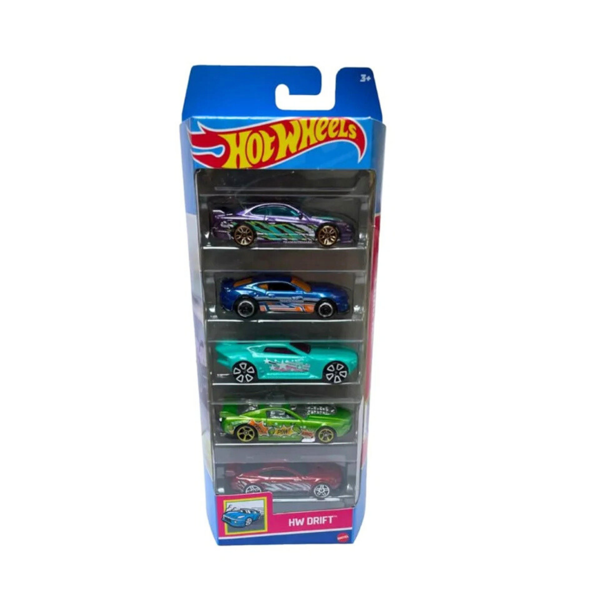 Carros 5pz Hw Drift - Hot Wheels