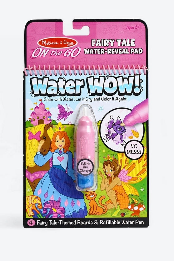 Libro Reutilizable Tema Princesas Water Wow! - Melissa AND Doug