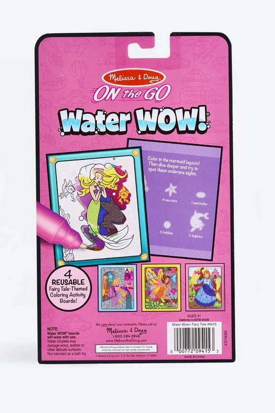 Libro Reutilizable Tema Princesas Water Wow! - Melissa AND Doug