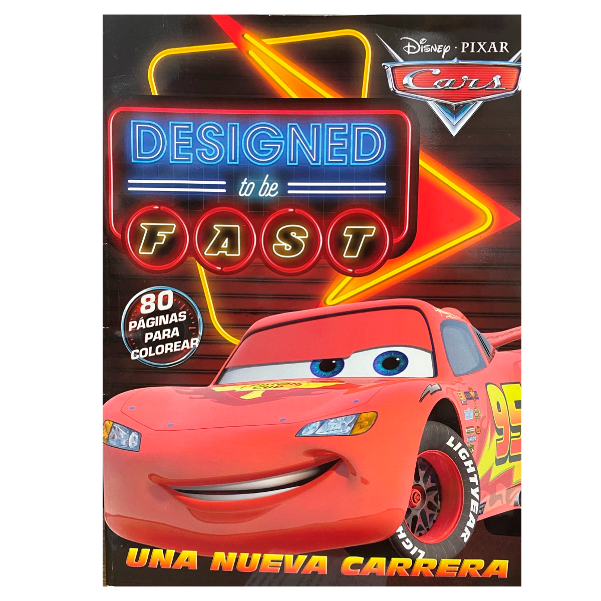 Libro para Colorear de Cars - Personajes Infantiles
