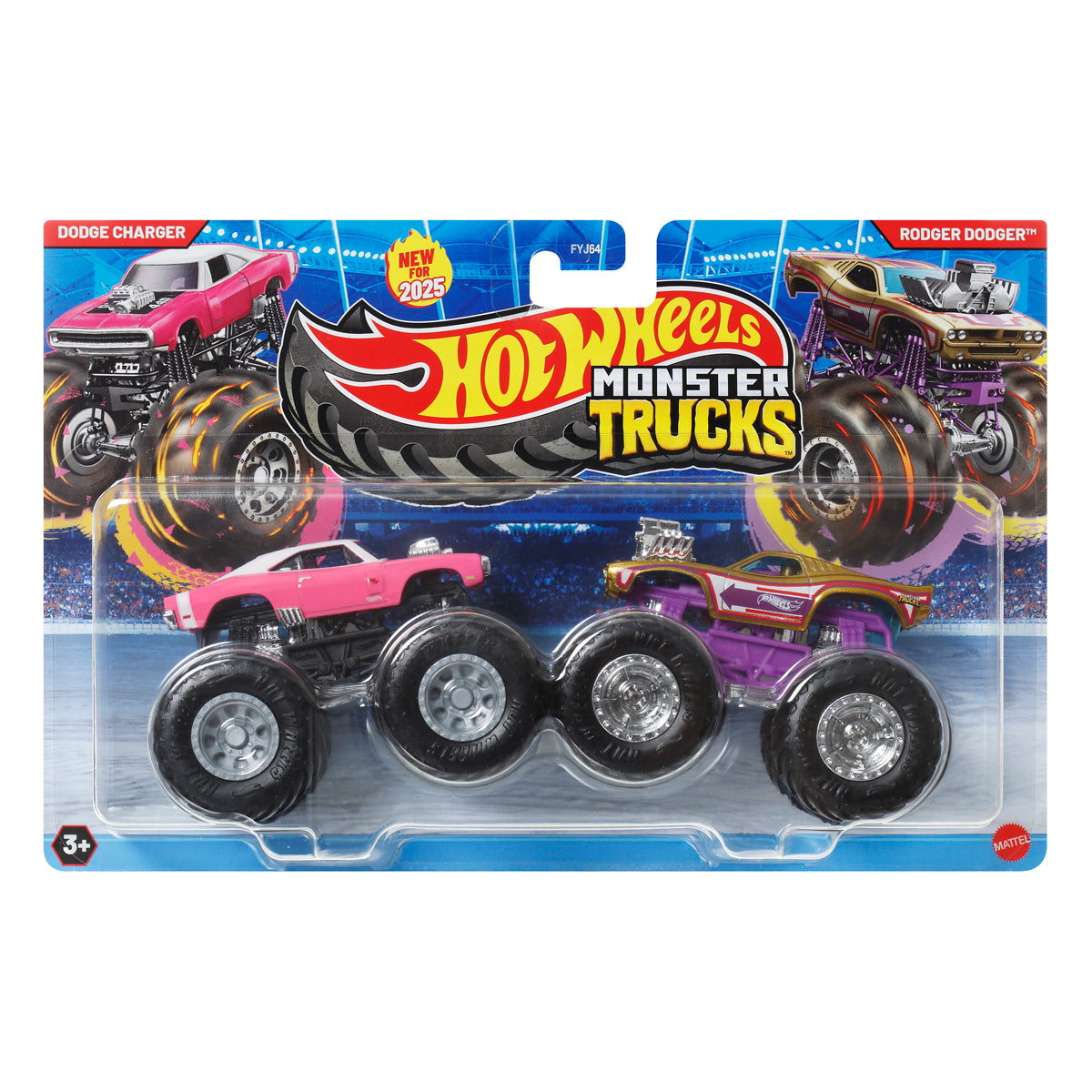 Camionetas 2pz Monster Trucks - Hot Wheels