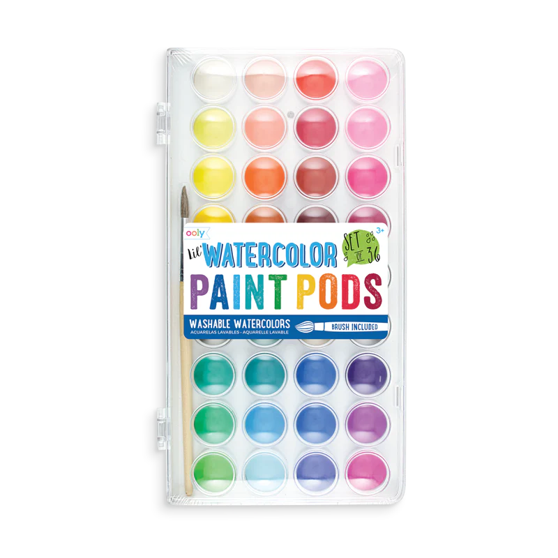 Acuarelas Watercolor Paint Pods - Ooly