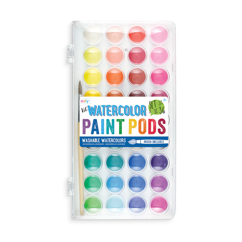 Acuarelas Watercolor Paint Pods - Ooly