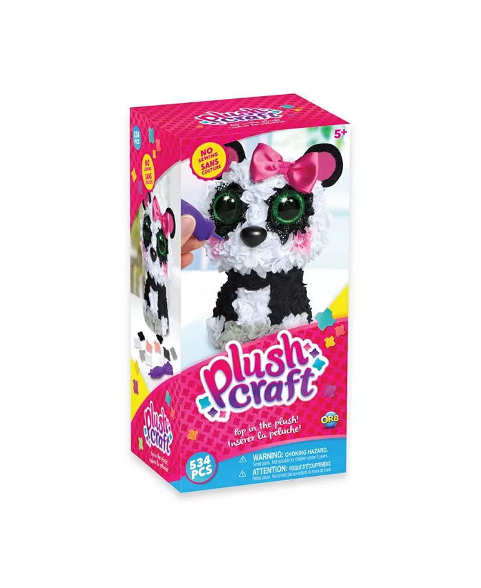 Peluche para Crear Con Telas en Forma de Panda - Plush Craft