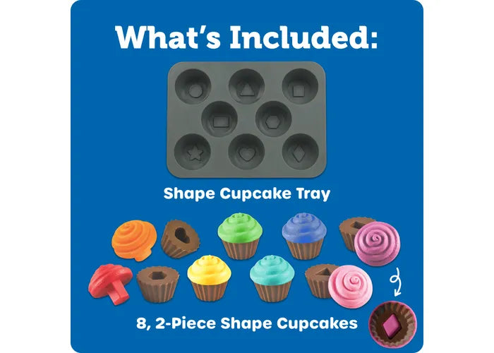 Juego Didactico Shape Sorting Cupcakes - Learning Resources
