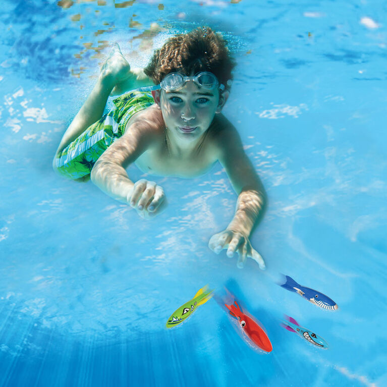 Palillos Para Jugar en el Agua Rainbow Dive Sticks - Banzai