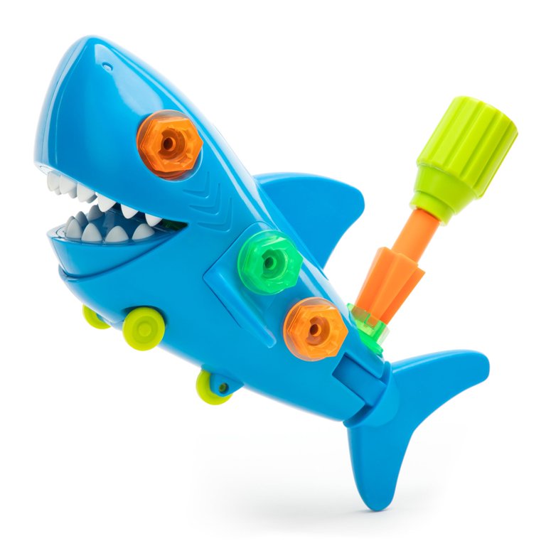 Juego Para Armar Con Herramientas Shark Requin - Design & Drill