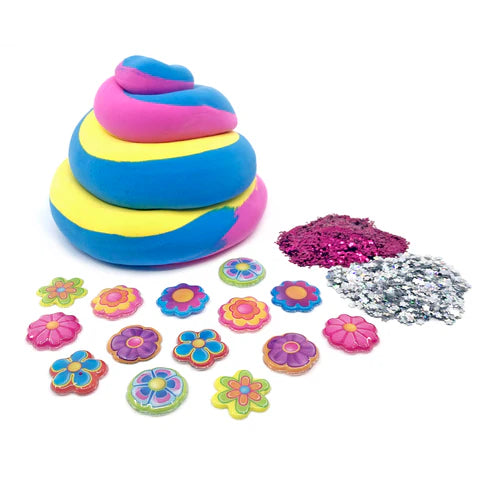 Slime Flower Power Tie Dye Fluffy - Cra Z Art