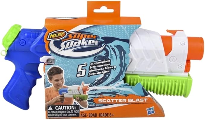 Pistola de Agua Super Soaker - Nerf