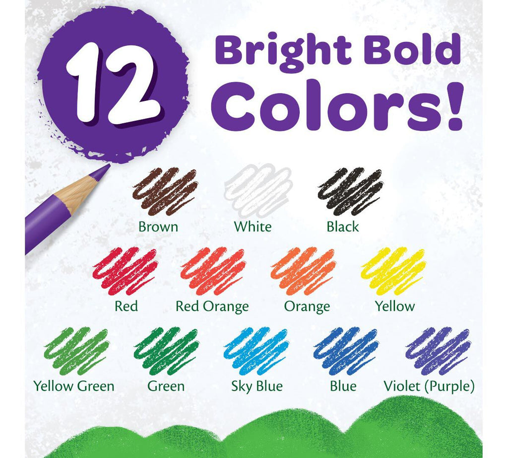 Colores De Madera 12pzs - Crayola