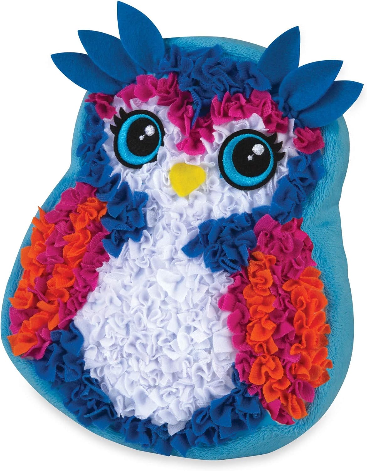 Cojin para Crear con Telas Tema Buho - Plush Craft