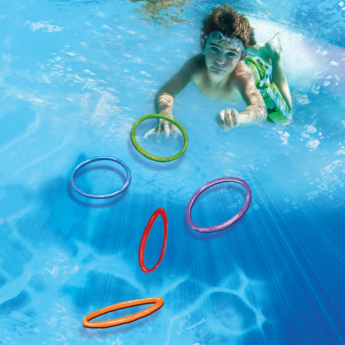Aros Para Jugar en el Agua Pool-time Dive Rings - Banzai
