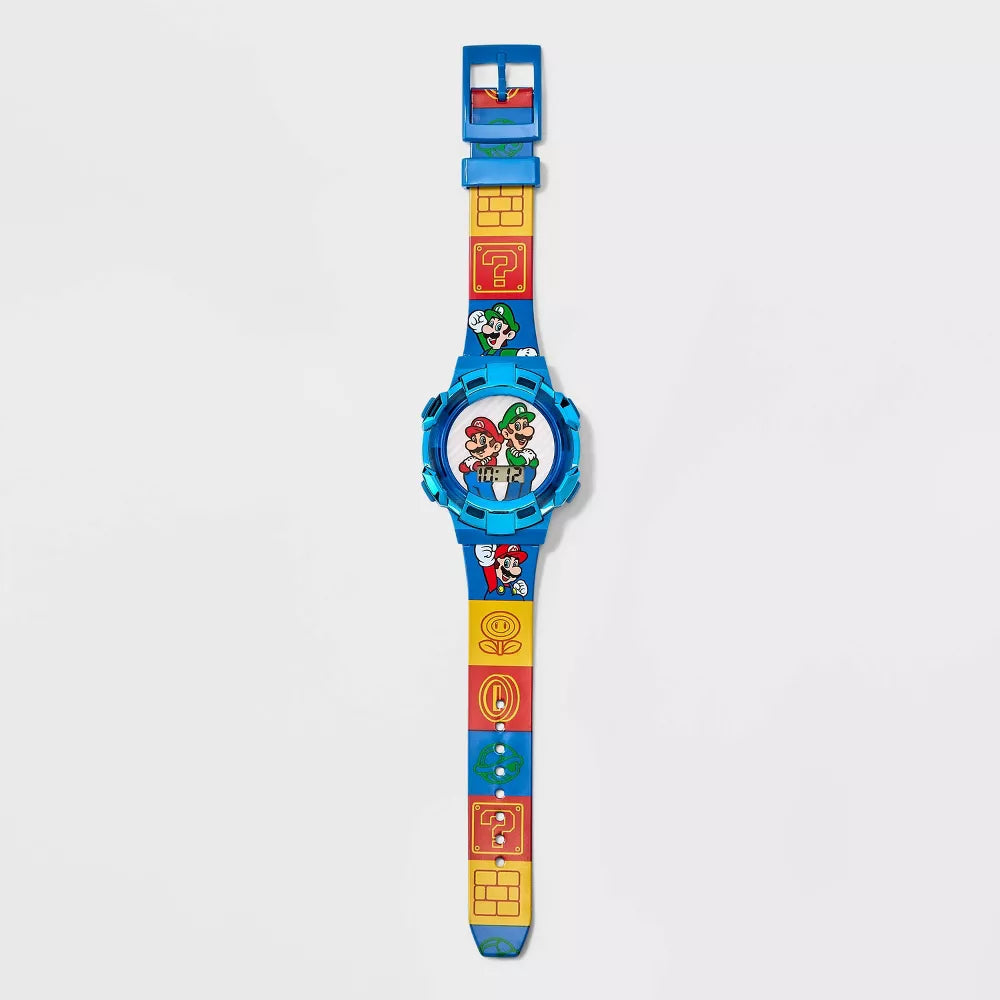 Reloj Super Mario - Personaje Infantil