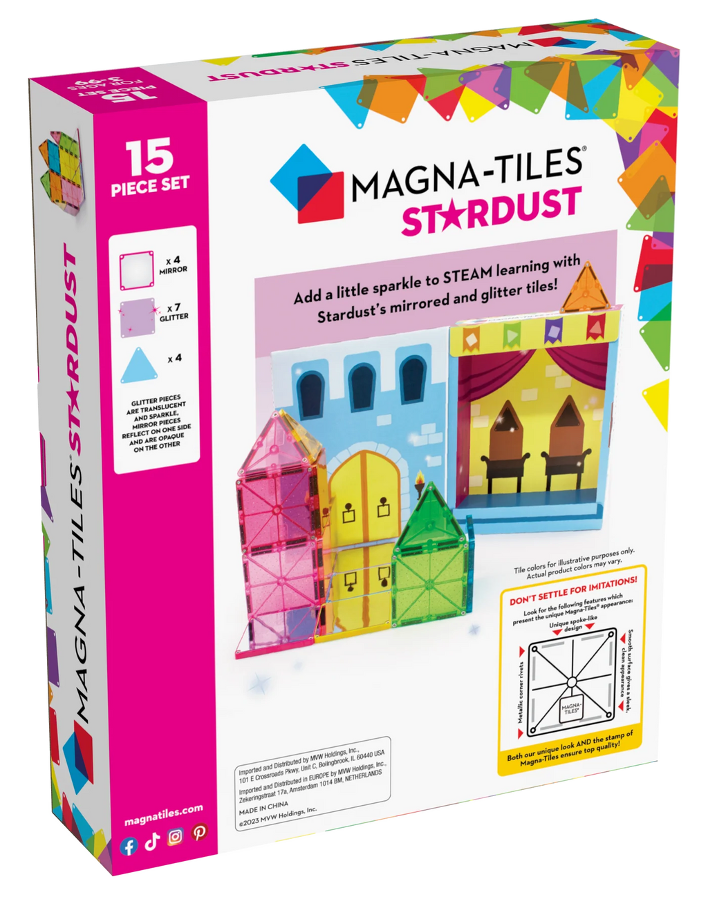Imanes Miniatura Combo+ Micromags 20pz - Magnatiles