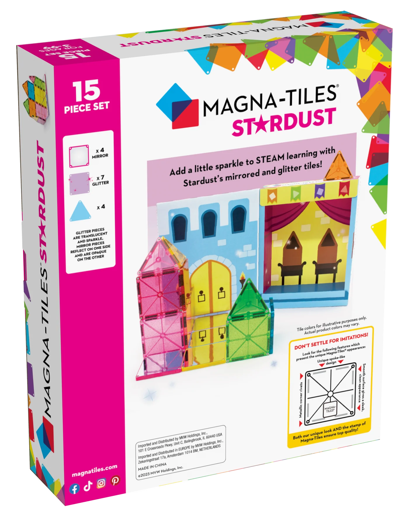 Imanes Miniatura Combo+ Micromags 20pz - Magnatiles