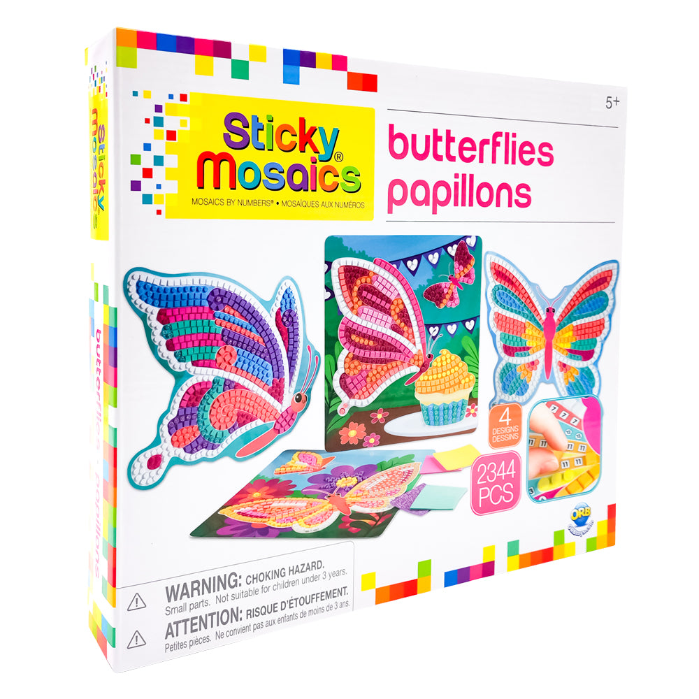 Cuadros Para Decorar Con Fomy Tema Mariposa - Sticky Mosaics