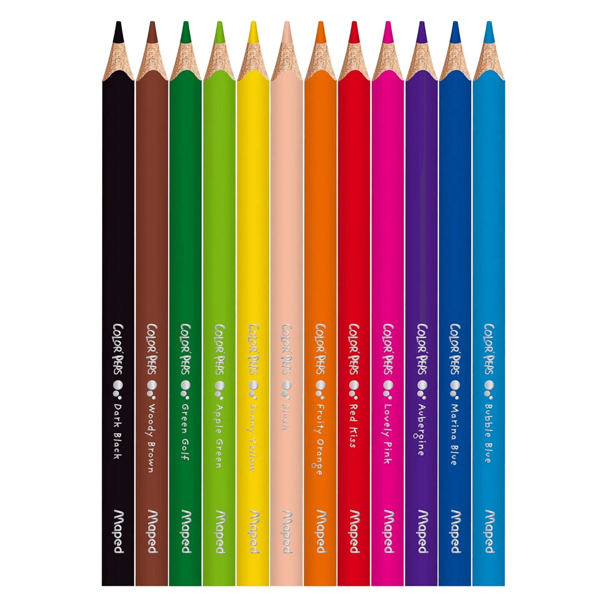 Colores De Madera 12pzs - Maped