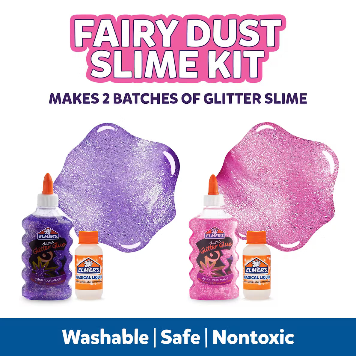 Kit Fairy Dust Para Hacer Slime - Elmers