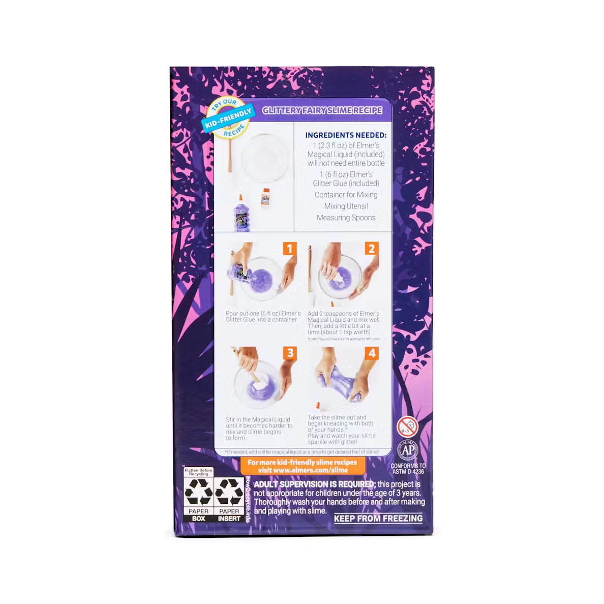 Kit Fairy Dust Para Hacer Slime - Elmers