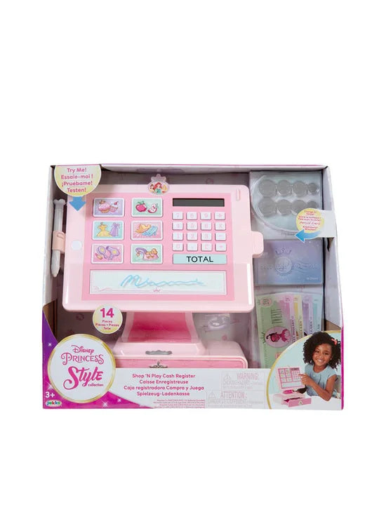 Caja Registradora Princesas Shop ´n Go Play Cash Register - Princesas
