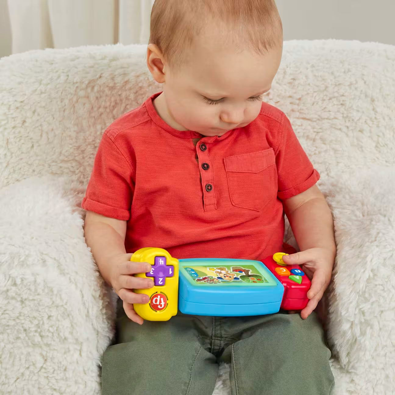 Control Portatil Con Sonidos Videogame - Fisher Price