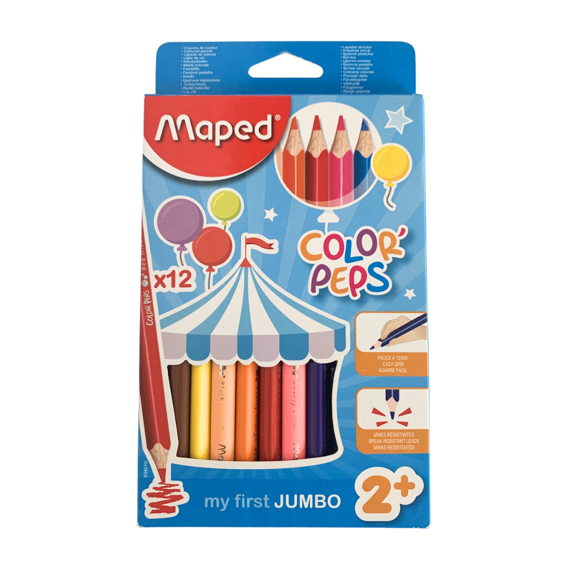 Crayolas De Cera 12pzs - Maped