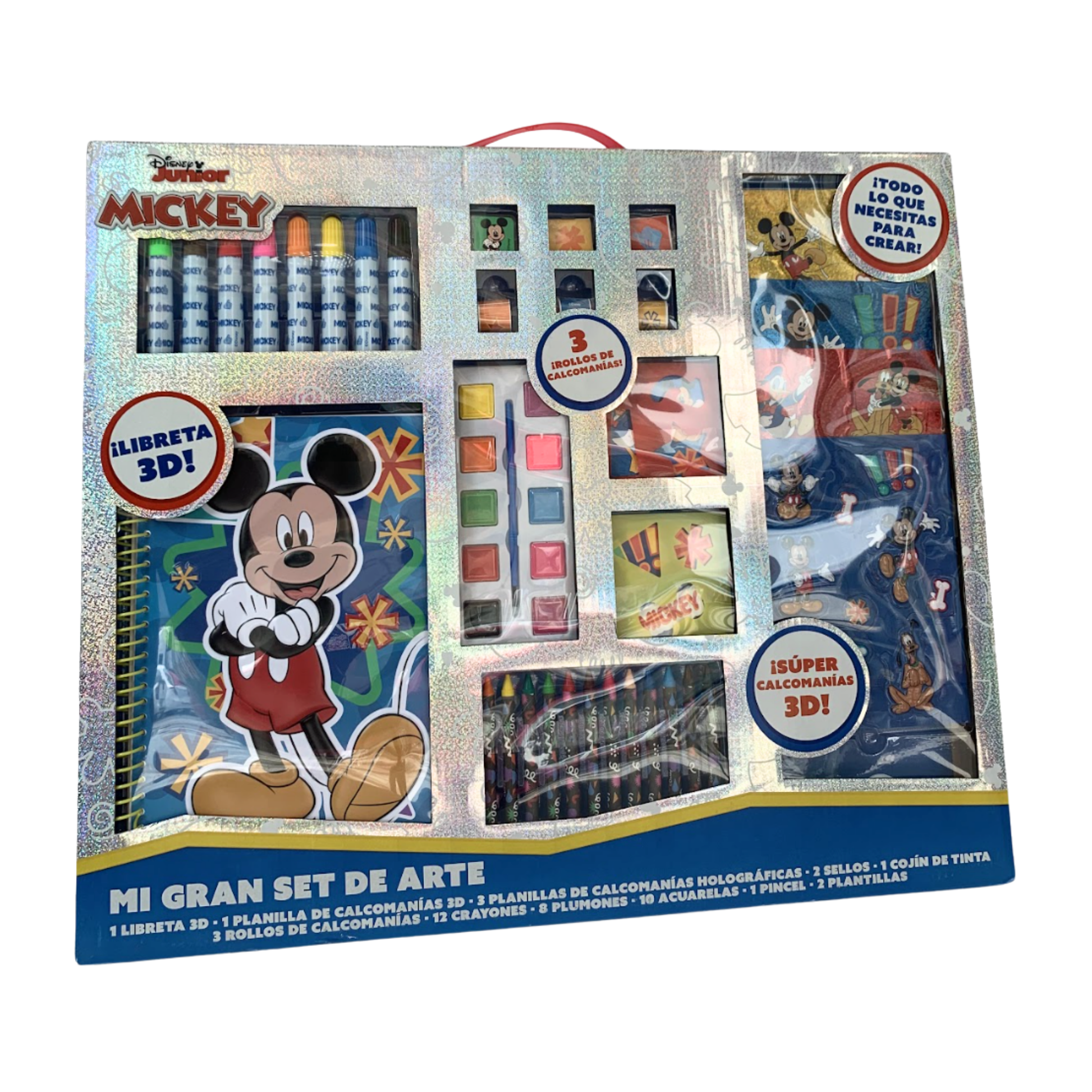Gran Set De Arte Mickey - Personajes Infantiles