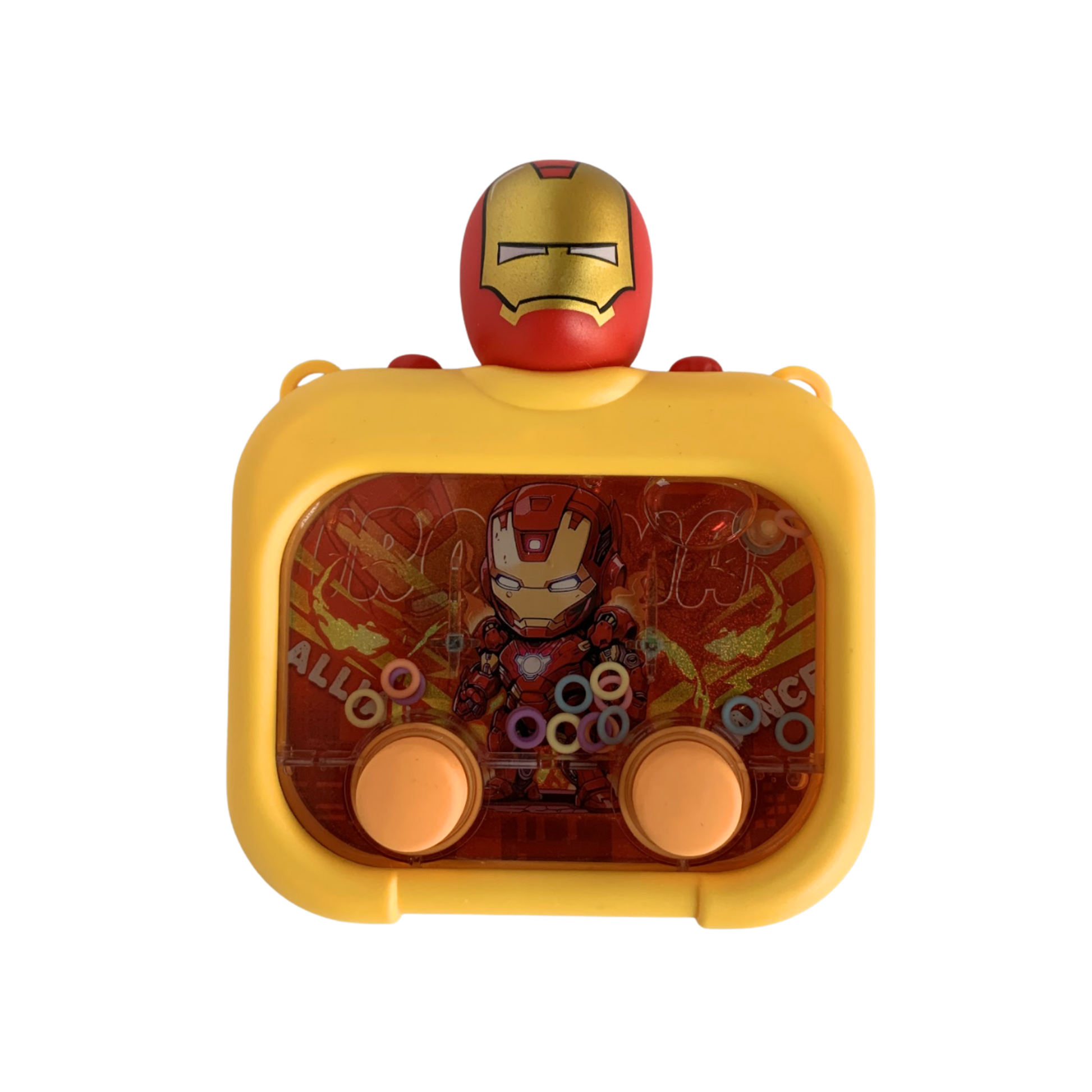 Juego de Aros Con Agua en Forma de Control Ironman - Personajes Infantiles