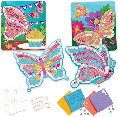 Cuadros Para Decorar Con Fomy Tema Mariposa - Sticky Mosaics