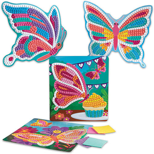 Cuadros Para Decorar Con Fomy Tema Mariposa - Sticky Mosaics